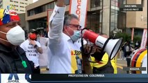 Continúan protestas en varias ciudades de Colombia - Ahora