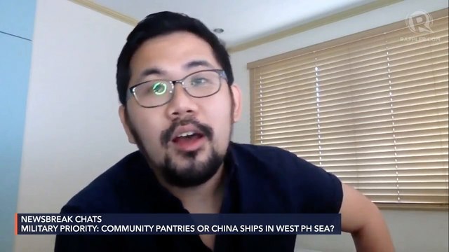 Newsbreak Chats: Military priority – Community pantries or China ships in West Philippine Sea?