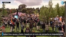 DIRECTO: Pablo Casado e Isabel Díaz Ayuso participan en un acto de campaña en Majadahonda