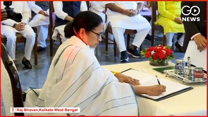 #MamataBanerjee ( @MamataOfficial ) takes #oath as the #ChiefMinister of #WestBengal for 3rd consecutive term