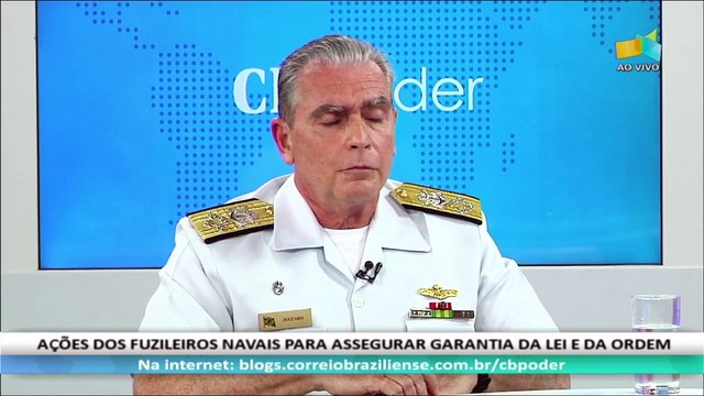 CB.PODER: Paulo Martino Zuccaro, comandante-geral do Corpo de Fuzileiros Navais - 05/05