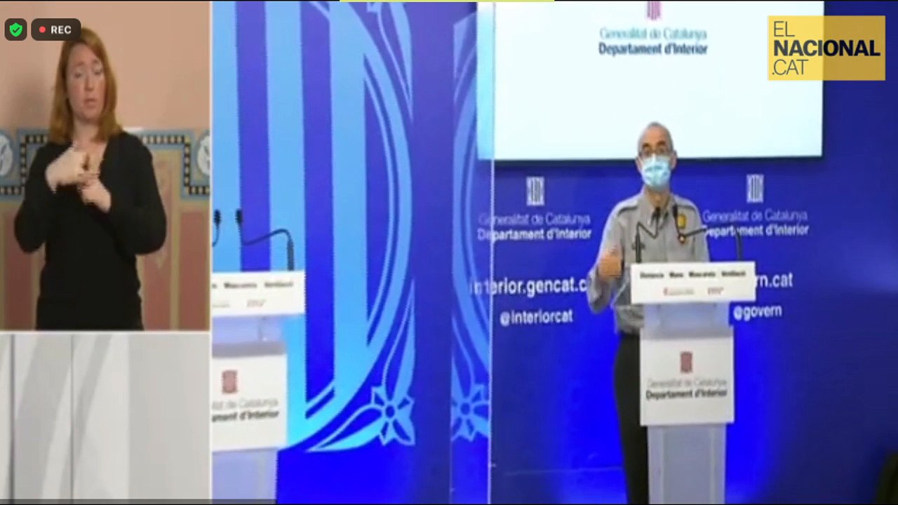 EN DIRECTE | Seguiment de la situació epidemiològica i de la mobilitat a Catalunya