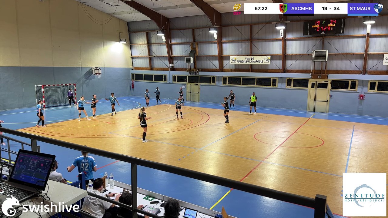 Swish Live - AS Cannes-Mandelieu Handball - Stella Saint Maur Handball - 6428114