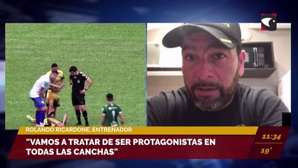 El nuevo ciclo del colectivero comenzó con un triunfo. Entrevistamos a Rolando Ricardone, entrenador de Crucero del Norte