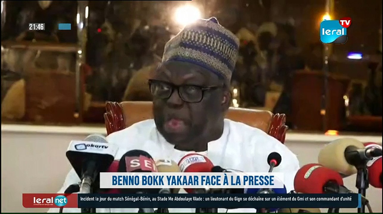 DIRECT - BENNO BOKOU YAAKAR REPOND AU LEADERS DE YEWWI ASKAN WI