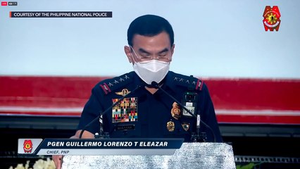 PNP launch body cams, chief Eleazar holds press conference