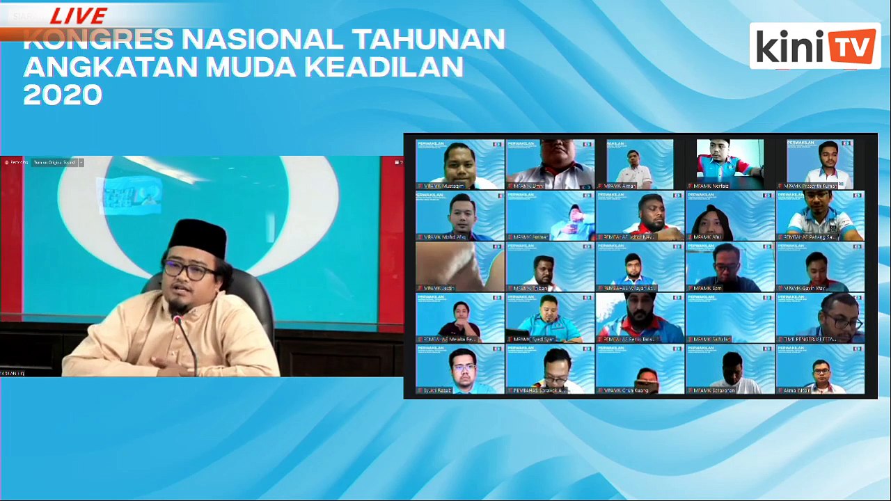 Live: Kongres Nasional Tahunan Parti Keadilan Rakyat 2020