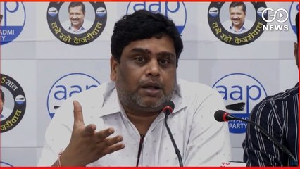 #AAP Leader #DurgeshPathak Addressing A #PressConference  #MCD #BJP