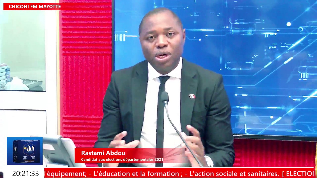 Chiconi FM-TV avec RASTAMI et NAINMATI pour les élections départementales 2021 Canton N°10