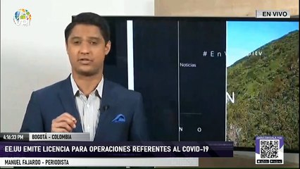 #17Jun | En Vivo | #EE.UU emite licencia a #Venezuela para transacciones referentes al COVID-19 - Ahora