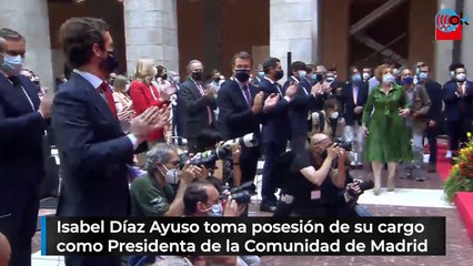 DIRECTO: Toma de posesión de Isabel Díaz Ayuso