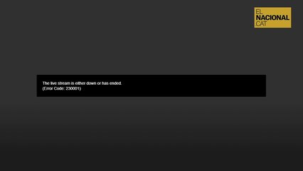 #ENDirecte | Debat sobre l'informe del Consell d'Europa
