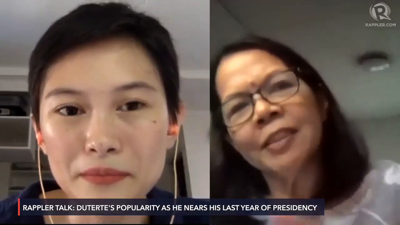 Rappler Talk: Duterte’s popularity as he nears last year of presidency