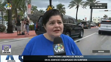 En Vivo | Continúan labores de rescate en el edificio colapsado en Surfside - #25Jun - Ahora
