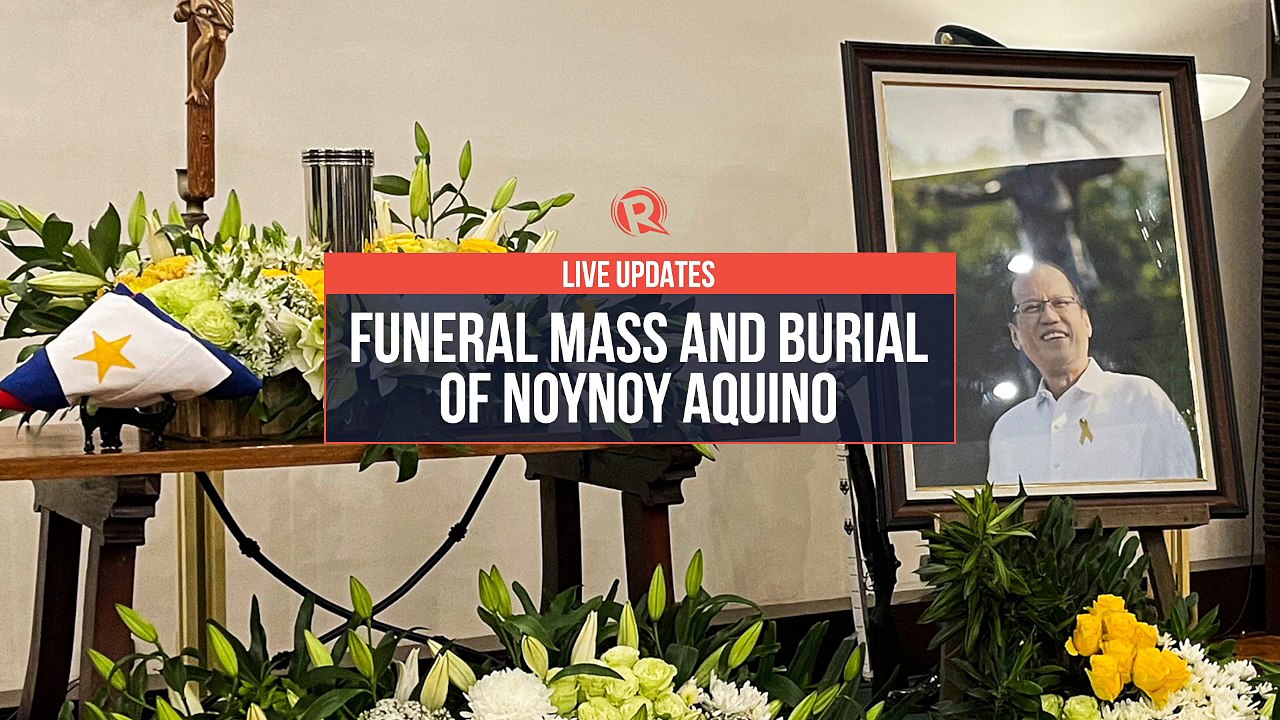 Funeral Mass and burial of former Philippine president Noynoy Aquino