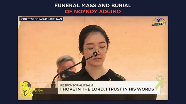 Funeral Mass and burial of former Philippine president Noynoy Aquino
