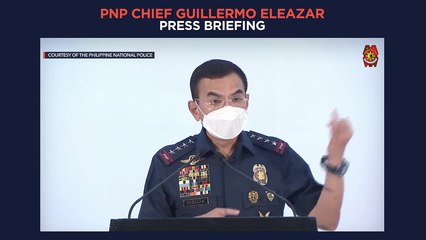 PNP chief Guillermo Eleazar press briefing | Monday, June 28