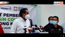 LIVE: Sidang media Khairy Jamaluddin selepas melawat PPV Tanjong Karang