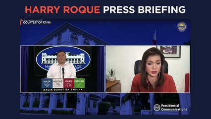 Harry Roque press briefing | Monday, June 28