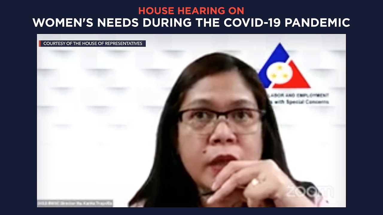 House of Representatives: Hearing on women's needs during the COVID-19 pandemic
