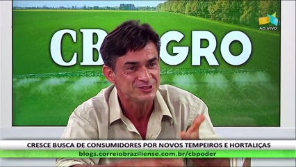 CB.AGRO: Nuno Rodrigo Madeira, pesquisador da Embrapa Hortaliças - 2/7