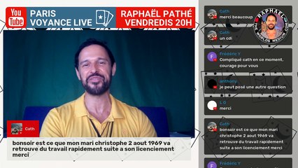 PARIS VOYANCE LIVE avec RAPHAEL PATHÉ THE WORLDS MEDIUM