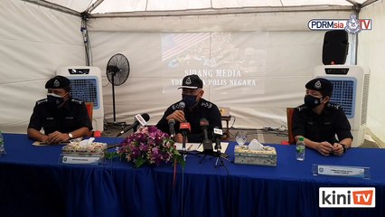 [Earlier today] IGP Acryl Sani gives press conference on EMCO implementation