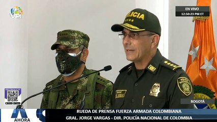 Fuerza Armada colombiana da rueda de prensa sobre los implicados en el asesinato del pdte. de Haití  - #09Jul