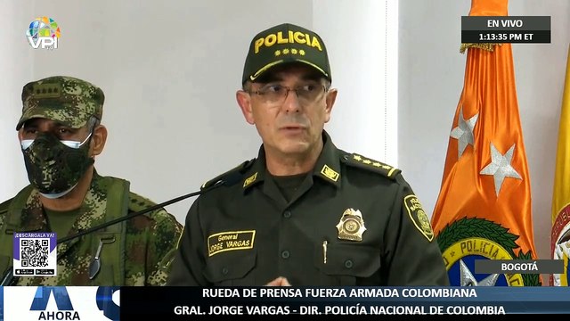 Fuerza Armada colombiana da rueda de prensa sobre los implicados en el asesinato del pdte. de Haití - #09Jul