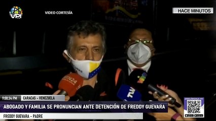 Abogado y familia se pronuncian por la detención de Freddy Guevara - #12Jul - VPItv