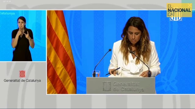 #ENDirecte | Roda de premsa per informar dels Acords del Govern