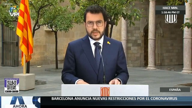 Barcelona anuncia nuevas restricciones por el coronavirus - #14Jul - Ahora