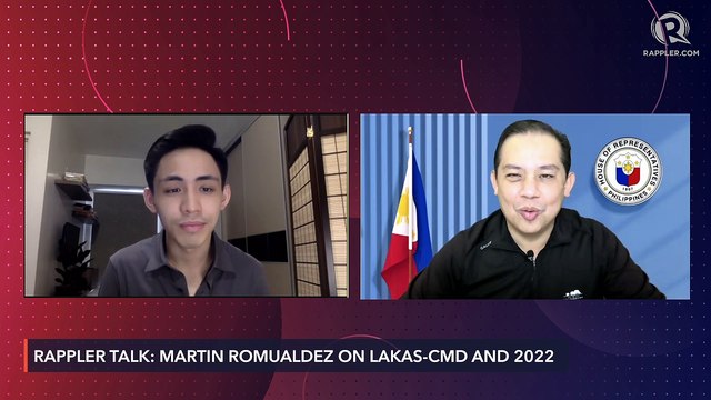 Rappler Talk: Martin Romualdez on Lakas-CMD and 2022