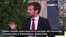 Pablo Casado interviene en la jornada Concordia, Constitución y Patriotismo