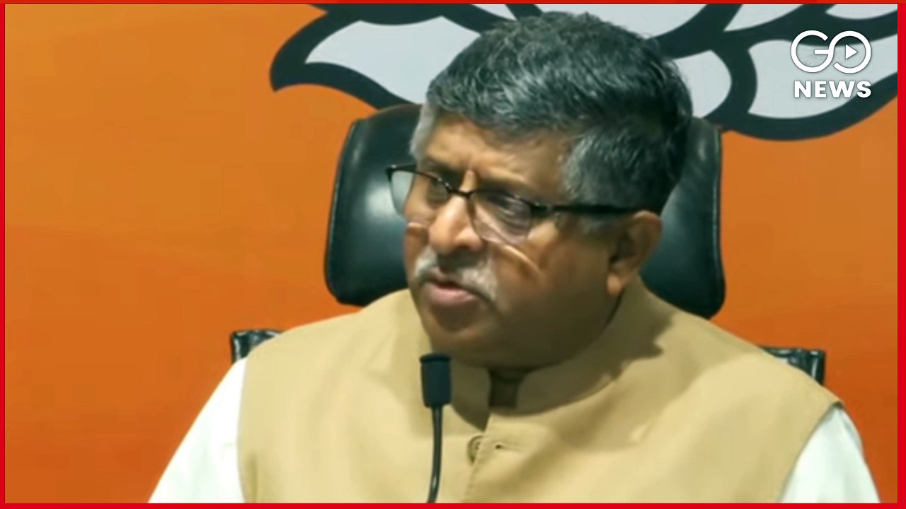 #PressConference By #RaviShankarPrasad At #BJP HQ