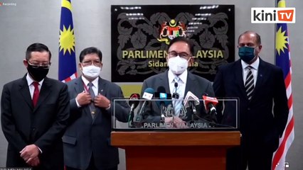 LIVE: Sidang media Ketua Pembangkang Anwar Ibrahim