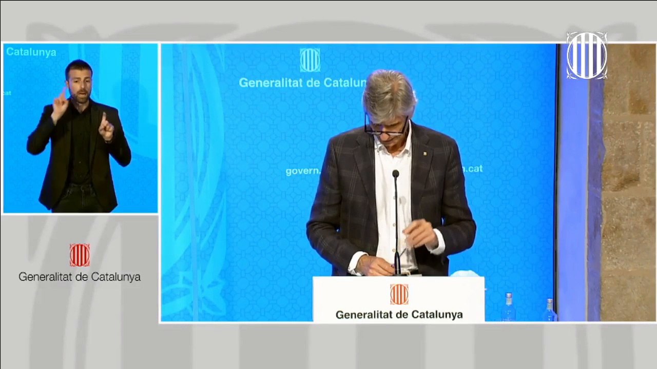 #ENDirecte | Roda de premsa sobre l'evolució de la Covid-19