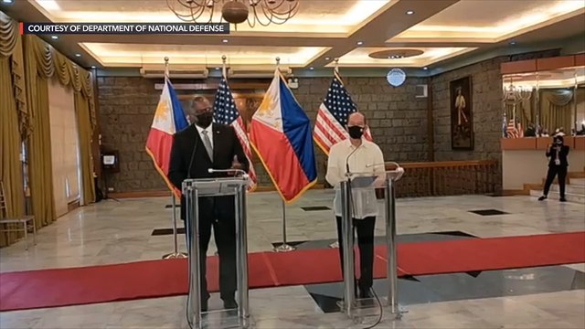 ICYMI: Joint press briefing of PH Secretary of National Defense Delfin Lorenzana and US Secretary of Defense Lloyd Austin III