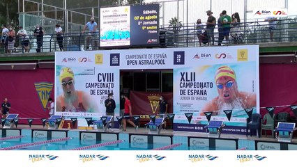 CVIII CAMPEONATO DE ESPAÑA ABSOLUTO DE VERANO "OPEN" - ASTRALPOOL / XLII CAMPEONATO DE ESPAÑA JUNIOR DE VERANO