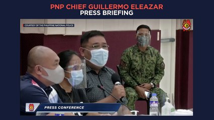 PNP chief Guillermo Eleazar press briefing | Friday, August 6