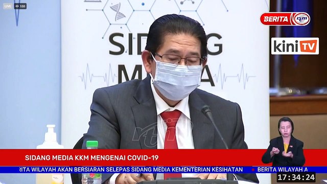 LIVE: Sidang media KKM mengenai perkembangan semasa Covid-19