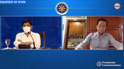 PRRD’s Meeting on COVID-19 Concerns and Talk to the People on COVID-19 | August 16, 2021