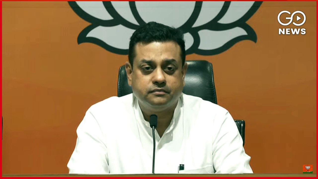 Press Conference by BJP National Spokesperson Sambit Patra at BJP HQ.
