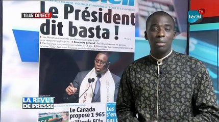REVUE DES TITRES DE CE MERCREDI 18 AOUT 2021 – PR : MOUSTAPHA THIOUNE - #LERALTV