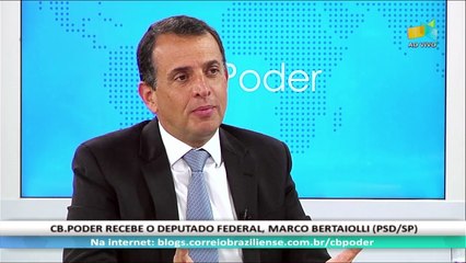 CB.PODER: deputado Marco Bertaiolli (PSD-SP), presidente da Frente Parlamentar do Empreendedorismo - 18/08