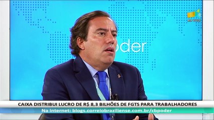 CB.PODER Especial: Pedro Guimarães, presidente da Caixa Econômica - 25/08