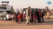 DIRECTO: Pedro Sánchez recibe en Torrejón a los últimos evacuados de Kabul