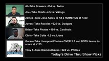Live Free Picks Drive Thru Show MLB NFL Picks 8-27-2021