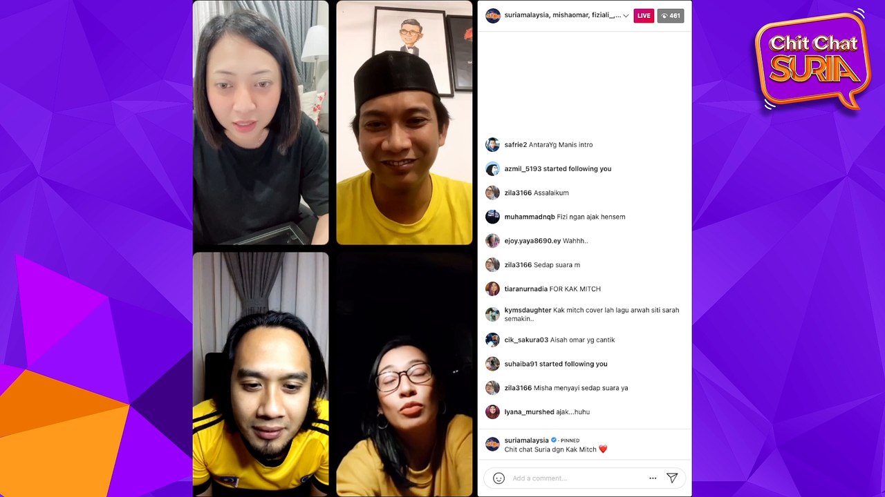 LIVE  | Chit Chat Suria bersama Misha Omar X Team Pagi Suria