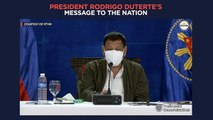 President Duterte's recorded message to the nation | Tuesday, August 31
